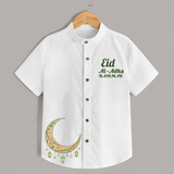 Eid Al adha Personalized Kids Shirt - WHITE - 0 - 6 Months Old (Chest 23")