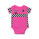 3 Piece Personalized Racing Rompers