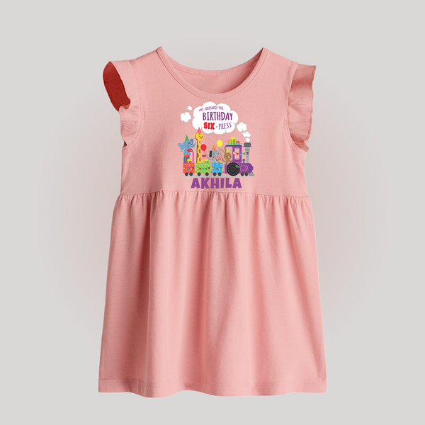 Newborn Baby Frock/Baby Frock for 6 Month | Customizable Baby Frock | Ideal for Celebrations - BABY PINK - 0 - 3 Months Old (Chest 17")
