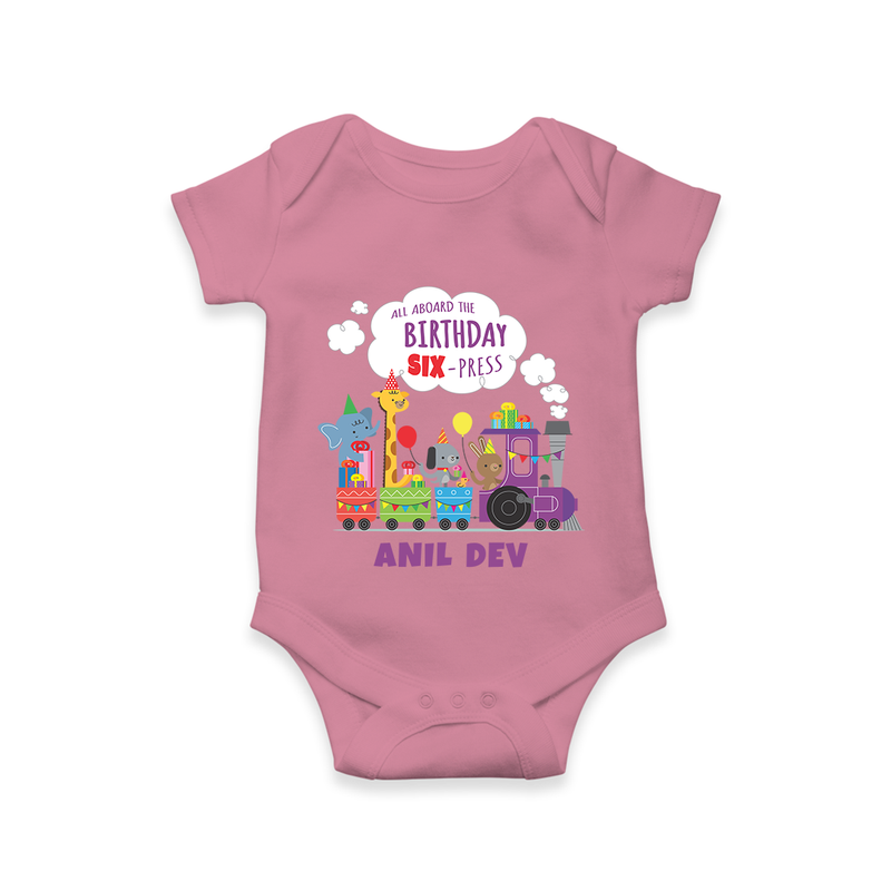 Newborn Romper/Onesie for 6 Month | Customizable Bodysuit | Ideal for Celebrations - ONION - New Born (Chest 14")