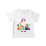 Celebrate The 6th Birthday With kids Theme - Personalized Birthday T-Shirts With Customized Name - WHITE - 0-5 Months Old (Chest 17")