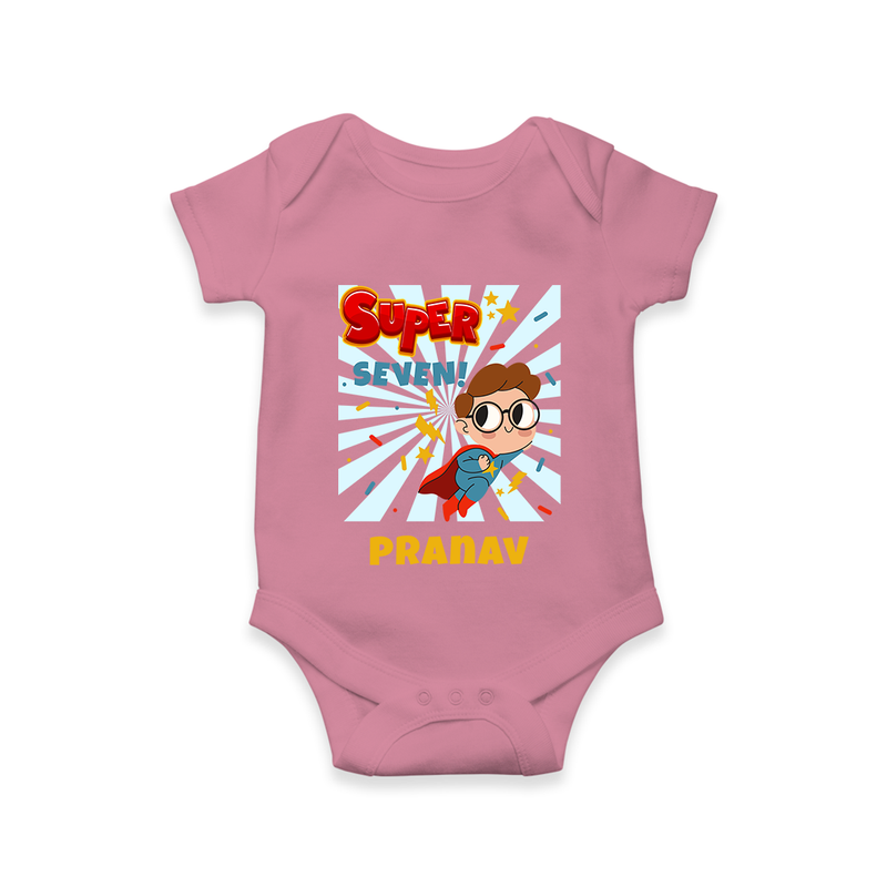 Newborn Romper/Onesie for 7 Month | Customizable Bodysuit | Ideal for Celebrations - ONION - New Born (Chest 14")