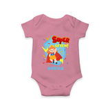 Baby Milestone Romper | Custom 7 Month Onesie | Soft, Skin-Friendly Cotton - ONION - New Born (Chest 14")