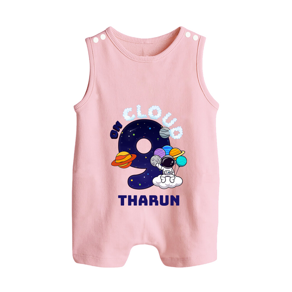 Newborn Romper Suit/ Sleeveless Romper/Romper Suit/ Sleeveless Romper for 9 Month | Customizable Romper Suit/ Sleeveless Romper | Ideal for Celebrations - BABY PINK - 0 - 5 Months Old (Chest 18")
