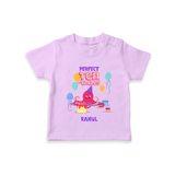 Celebrate The 10th Birthday With Ocean Theme - Personalized Birthday T-Shirts With Customized Name - LILAC - 0-5 Months Old (Chest 17")