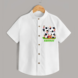 Newborn Shirt for 11 Month | Customizable Shirt | Ideal for Celebrations - WHITE - 0 - 6 Months Old (Chest 23")