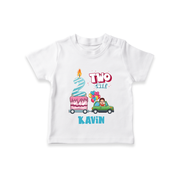 Baby Milestone T-Shirt | Custom 2 Month T-Shirt | Soft, Skin-Friendly Cotton - WHITE - 0-5 Months Old (Chest 17")