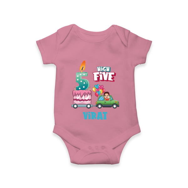 Newborn Romper/Onesie for 5 Month | Customizable Bodysuit | Ideal for Celebrations - ONION - New Born (Chest 14")
