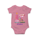 Celebrate Your Adorable BabyÕs 8th Month With "GR-EIGHT FUN" - Personalized Romper For Babies With Name - ONION - 0 - 3 Months Old (Chest 16")