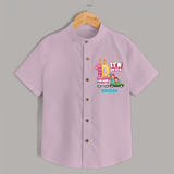 Celebrate Your Kids 10th Year Birthday With "TEN ON TEN" - Personalized Birthday Shirts with Customized Name - PINK - 0 - 6 Months Old (Chest 23")