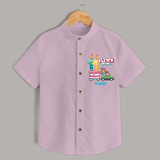 Celebrate Your Kids 11th Year Birthday With "ELEVEN DREAMS" - Personalized Birthday Shirts with Customized Name - PINK - 0 - 6 Months Old (Chest 23")