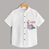 Twelve-tastic 12th Birthday – Custom Name Shirt for Boys - WHITE - 0 - 6 Months Old (Chest 21")