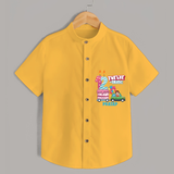 Twelve-tastic 12th Birthday – Custom Name Shirt for Boys - YELLOW - 0 - 6 Months Old (Chest 21")