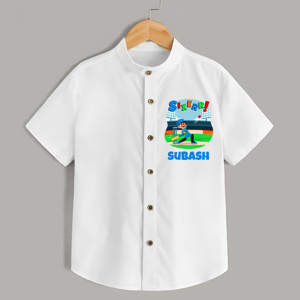 Cool Kids Shirt for 6 Year Old | Custom Birthday Shirt - WHITE - 0 - 6 Months Old (Chest 23")