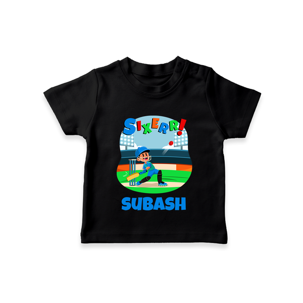 6th Birthday T Shirt for Kids | Trendy and Fun - BLACK - 0-5 Months Old (Chest 17")
