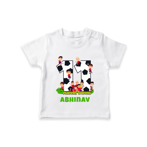 Custom 11 Year Old T Shirt | Personalized Kids Tee - WHITE - 0-5 Months Old (Chest 17")