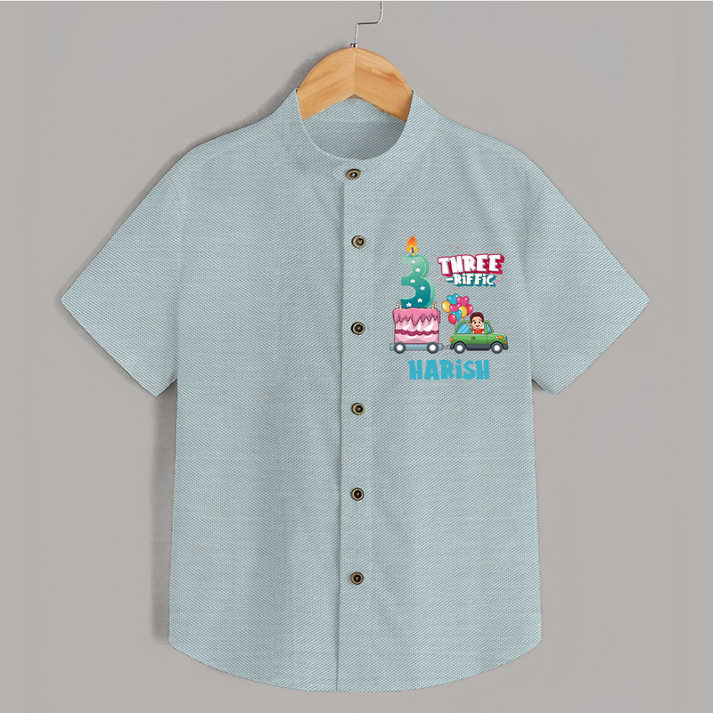 Cool Shirt for 3 Year Old | Everyday Style and Comfort - ARCTIC BLUE - 0 - 6 Months Old (Chest 23")
