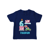 Stylish 6 Year Old T Shirt | Perfect for Playdates - NAVY BLUE - 0-5 Months Old (Chest 17")