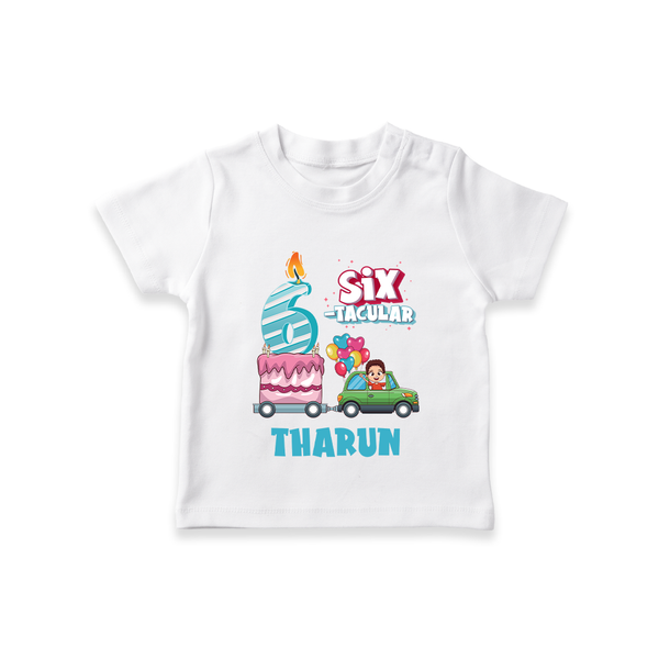 Stylish 6 Year Old T Shirt | Perfect for Playdates - WHITE - 0-5 Months Old (Chest 17")