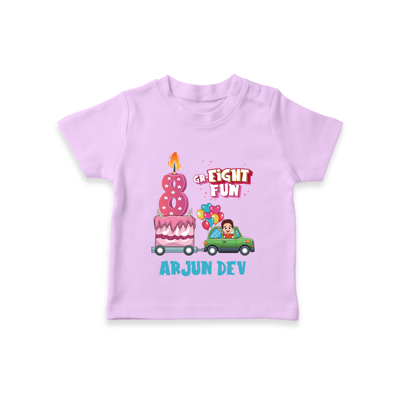 Stylish 8 Year Old T Shirt | Perfect for Everyday Wear - LILAC - 0-5 Months Old (Chest 17")