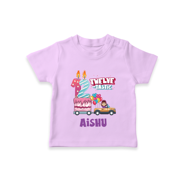 Trendy 12 Year Old T Shirt | Comfortable and Cool - LILAC - 0-5 Months Old (Chest 17")