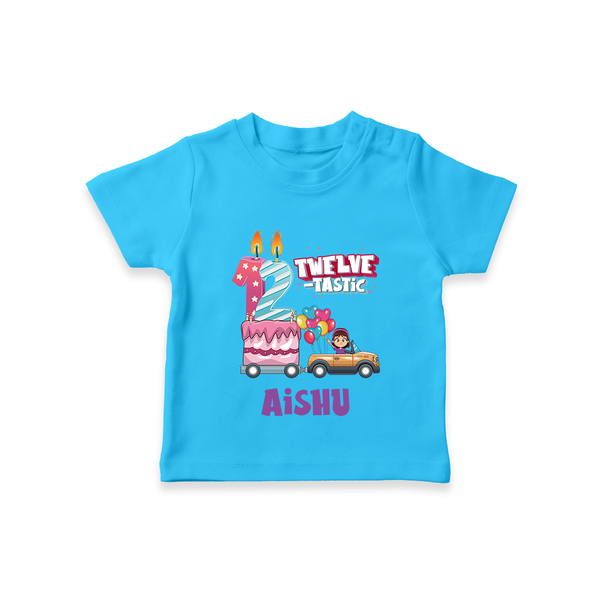 Trendy 12 Year Old T Shirt | Comfortable and Cool - SKY BLUE - 0-5 Months Old (Chest 17")
