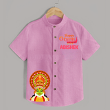 Happy Onam Mini Kathakali Personalized Shirt