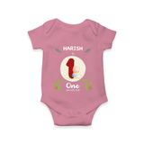 Celebrate one month of joy with our delightful customized Romper For Babies - ONION - 0 - 3 Months Old (Chest 16")