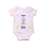 Make The Second Month Unforgettable With Our Exclusive Customized Romper For Babies - LILAC - 0 - 3 Months Old (Chest 16")