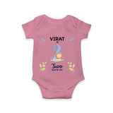 2 Month Milestone Baby Bodysuit Outfit | Personalized Romper/Onesie | Perfect for Photoshoots - ONION - New Born (Chest 14")