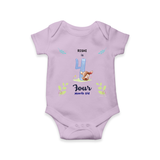 Celebrate The 4th Month Birthday Custom Romper/ Onesie, Personalized with your little one's name