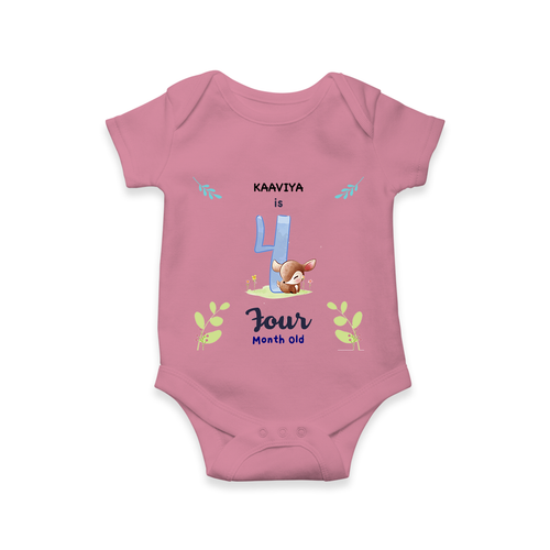 Make The Fourth Month Unforgettable With Our Exclusive Customized Romper For Babies