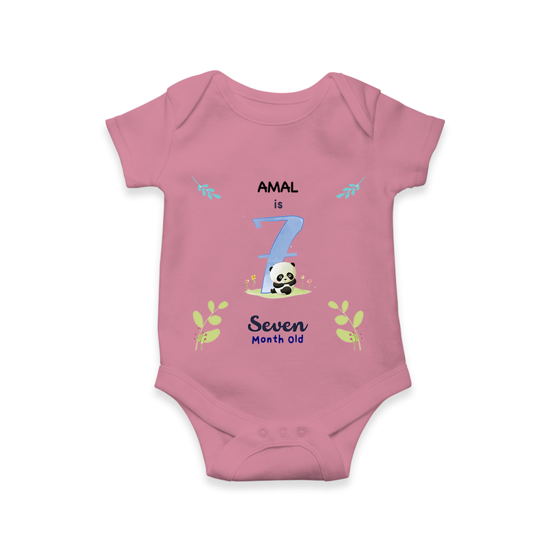 Make The Seventh Month Unforgettable With Our Exclusive Customized Romper For Babies - ONION - 0 - 3 Months Old (Chest 16")