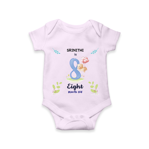 Make The Eighth Month Unforgettable With Our Exclusive Customized Romper For Babies