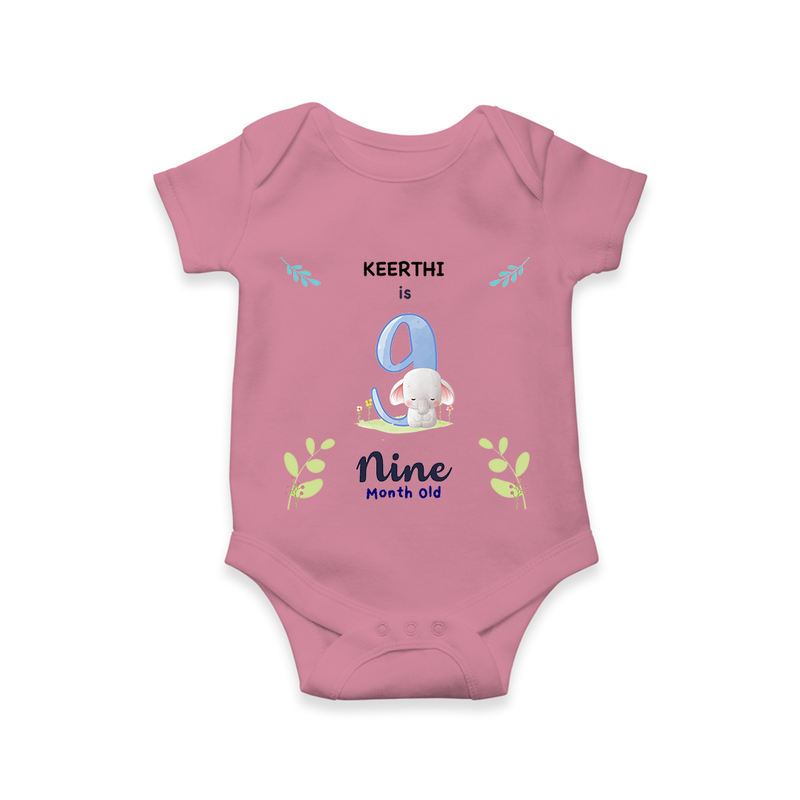 Make The Ninth Month Unforgettable With Our Exclusive Customized Romper For Babies - ONION - 0 - 3 Months Old (Chest 16")