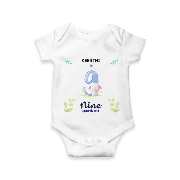 12-Month Milestone Baby Bodysuit Bundle for Photoshoots