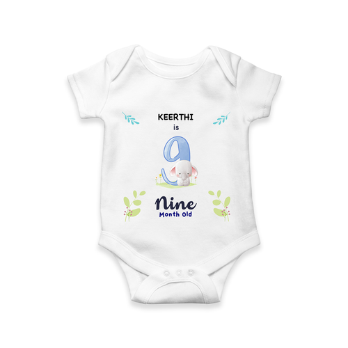 Make The Ninth Month Unforgettable With Our Exclusive Customized Romper For Babies