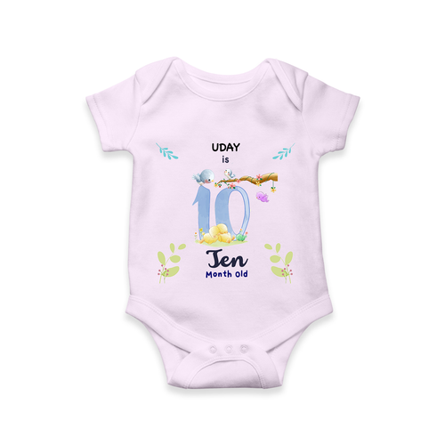 Make The Tenth Month Unforgettable With Our Exclusive Customized Romper For Babies