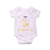 Make The First Year Unforgettable With Our Exclusive Customized Romper For Babies - LILAC - 0 - 3 Months Old (Chest 16")