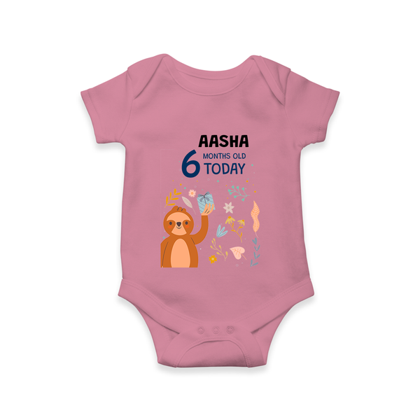 Cute Newborn Romper/Onesie for 6 Month | Custom Name & Style Options - ONION - New Born (Chest 14")