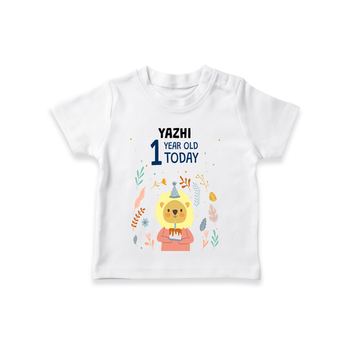 Commemorate your little one's 12th month with a custom T-Shirt, personalized with their name!