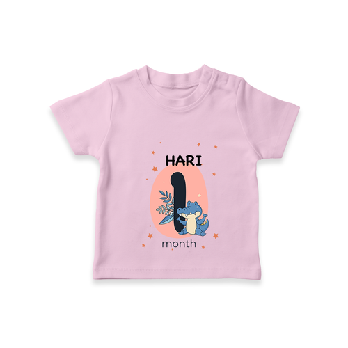 Commemorate your little one's 1st month with a customized T-Shirt