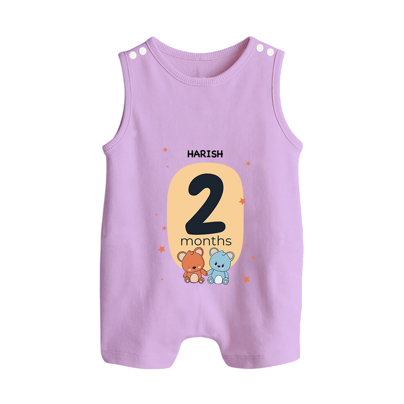 Commemorate This Special Moment With Our Bespoke Baby Romper Suit, Perfect For 2-Month Celebration - LILAC - 0 - 5 Months Old (Chest 18")