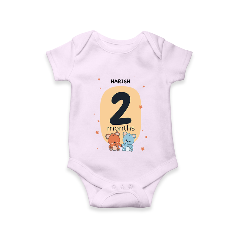 Commemorate This Special Moment With Our Bespoke Baby Romper, Perfect For 2-Month Celebration - LILAC - 0 - 3 Months Old (Chest 16")