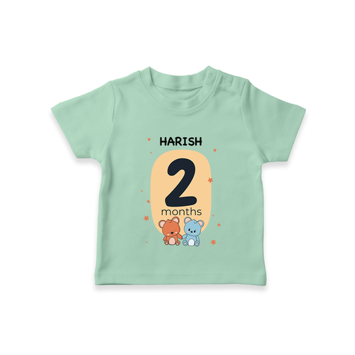 Baby T-Shirt Birthday Outfit - 2nd Month | Personalized T-Shirt | Cozy Cotton Fabric