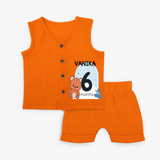 Commemorate your little one's 6th month with a customized Jabla Set - HALLOWEEN - 0 - 3 Months Old (Chest 9.8")