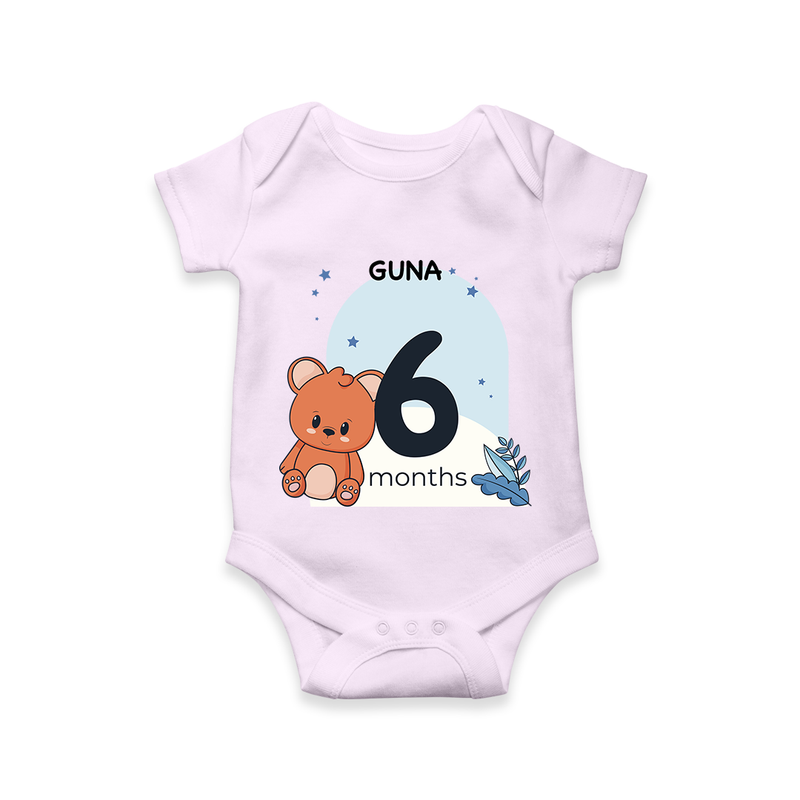 Commemorate This Special Moment With Our Bespoke Baby Romper, Perfect For 6-Month Celebration - LILAC - 0 - 3 Months Old (Chest 16")