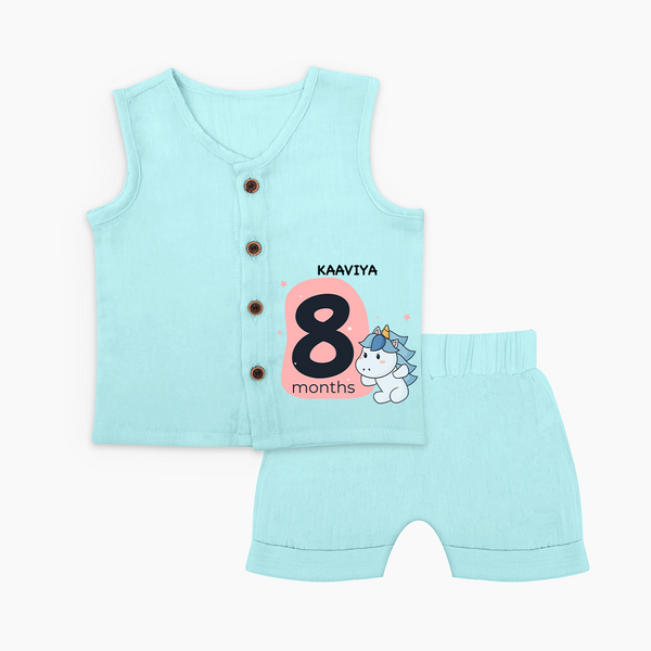 Commemorate This Special Moment With Our Bespoke Baby Jabla Set, Perfect For 8-Month Celebration - BABY BLUE - 0 - 3 Months Old (Chest 9.8")