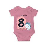 Commemorate This Special Moment With Our Bespoke Baby Romper, Perfect For 8-Month Celebration - ONION - 0 - 3 Months Old (Chest 16")