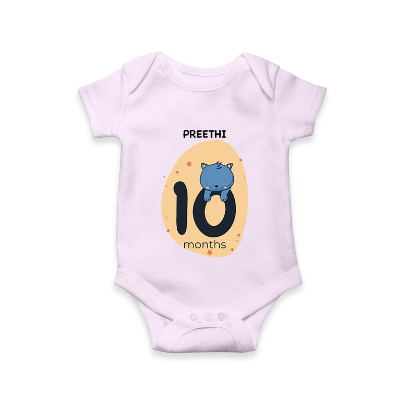 Commemorate This Special Moment With Our Bespoke Baby Romper, Perfect For 10-Month Celebration - LILAC - 0 - 3 Months Old (Chest 16")